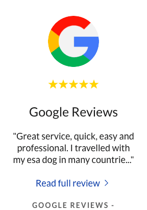 Google Reviews for ESApet.org
